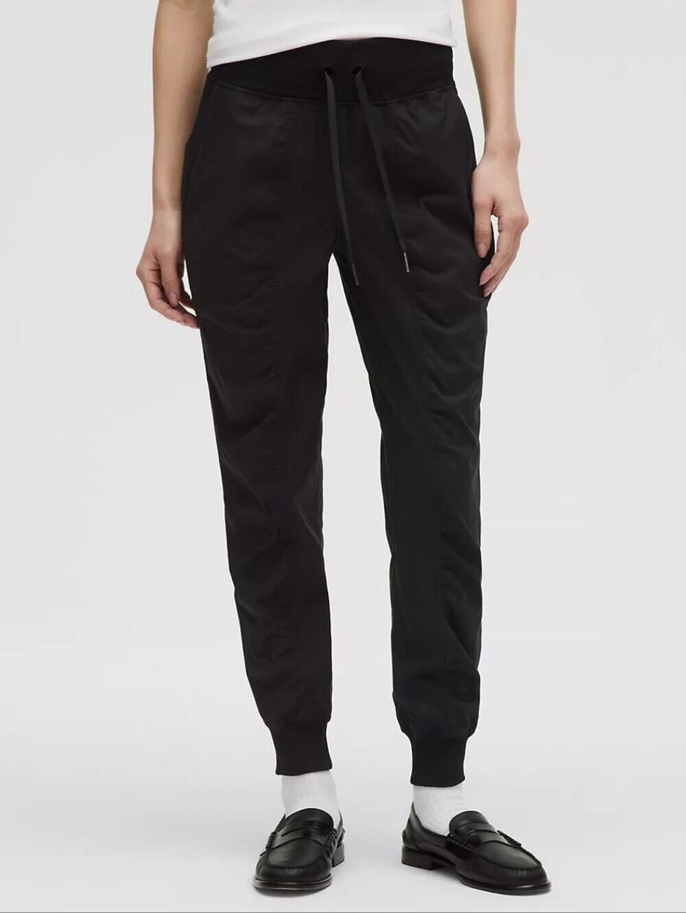 Lululemon Dance Studio Mid-Rise Full Length Jogger Black Size 2
